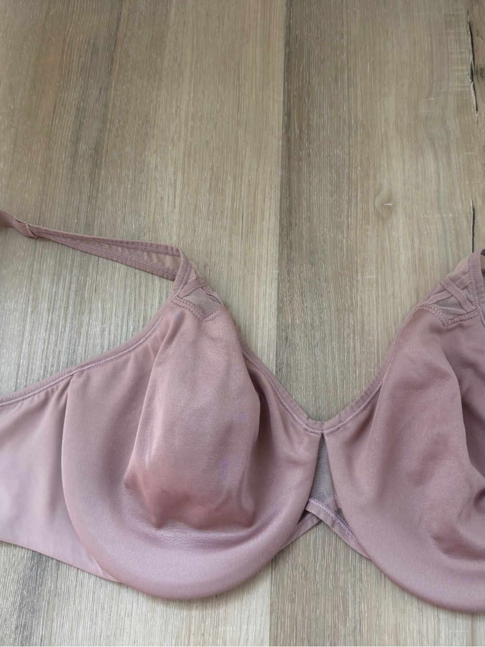 Felina Soft-Molded Underwire Bra in Dusty Pink